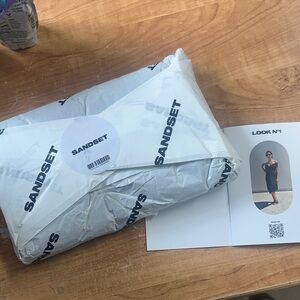 Sandset Black Infinity Dress. Long